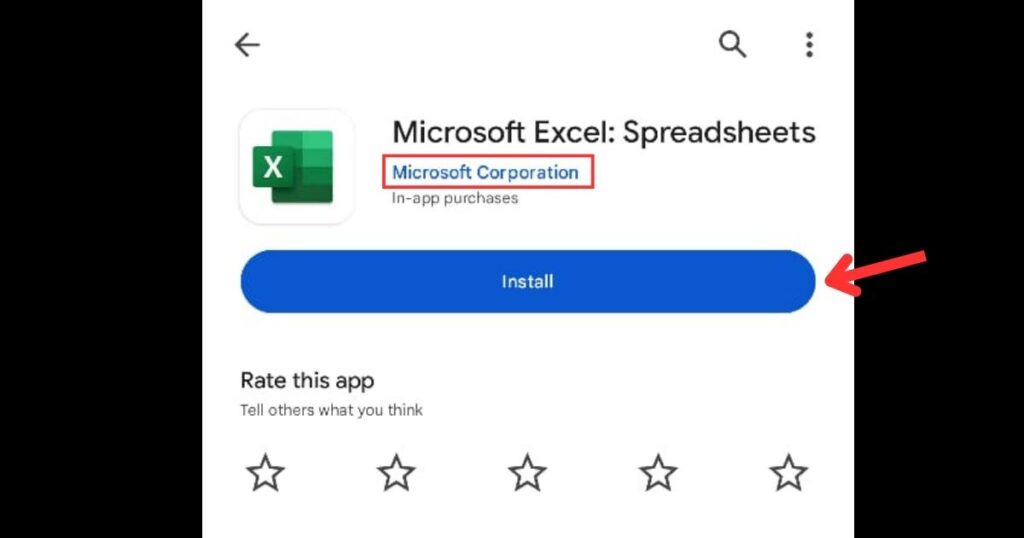 How to Download and Install Microsoft Excel on Your Mobile or Tablets 2