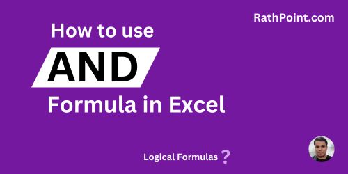 How to use AND Formula in Excel