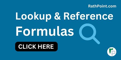 Excel Formulas - Lookup and Reference Formulas in Excel