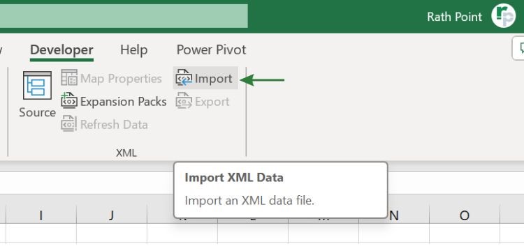 How to Import XML file into Excel