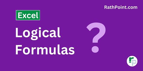 Logical Formulas in Excel