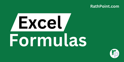Microsoft Excel Formulas