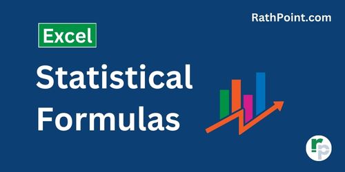Statistical Formulas in Excel