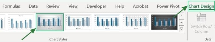 How to Change Styles in Excel Charts