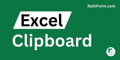 How to use Excel Clipboard - Rath Point