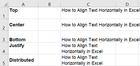 All Vertical Text Alignment Options - Rath Point