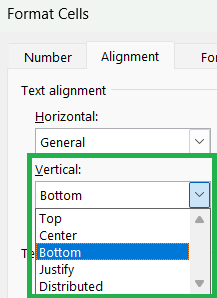 How to Align Text Vertically in Excel - Rath Point