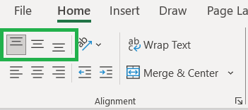 How to Align Text in Excel Vertically - Rath Point