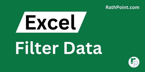 How to Filter Data in Excel - Rath Point