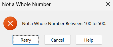 Stop Error Alert in Data Validation