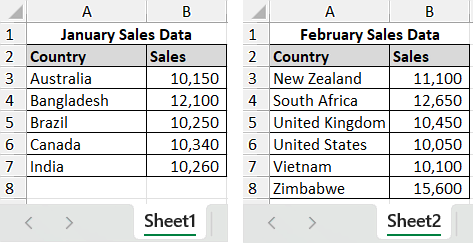 How to Consolidate Data in Excel from Multiple Worksheets into a Single Worksheet