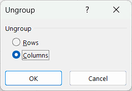 How to Ungroup in Excel - Keyboard Shortcut Key to Ungroup Rows or Columns in Excel on MAC or Windows