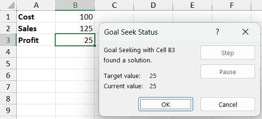 How to use What-If Analysis in Excel for Goal Seek - Example