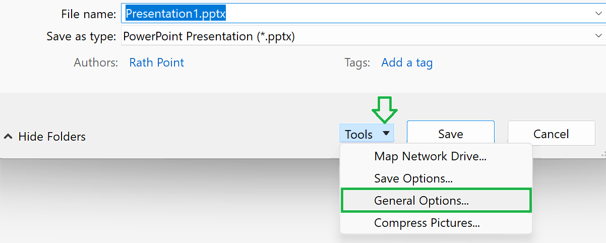 How to Add Password in PowerPoint Presentation