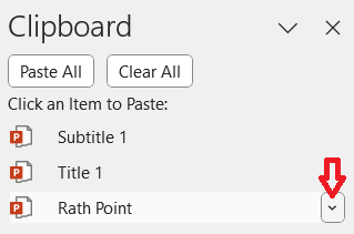 How to Clear Clipboard in PowerPoint Presentation
