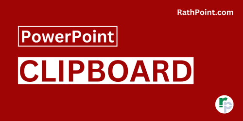 How to use Clipboard in PowerPoint - Rath Point