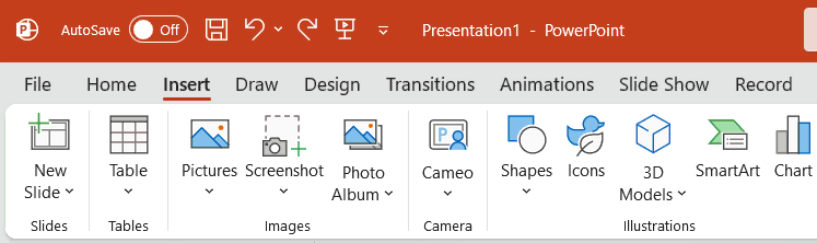 Insert or Add Objects in PowerPoint Presentation