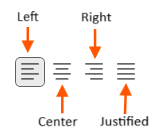 Alignment in Word