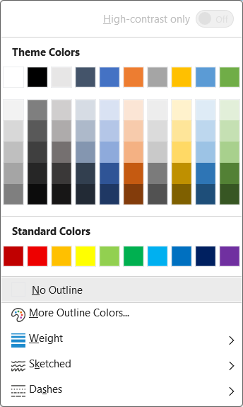 Picture Border in Word