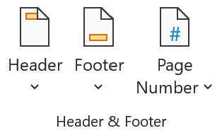 Header and Footer in Microsoft Word