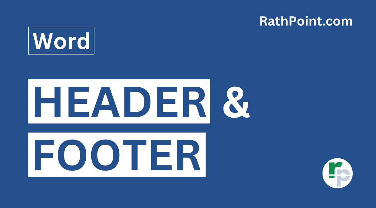 How to Insert Header and Footer in Microsoft Word