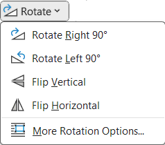 Rotate WordArt in Microsoft Word