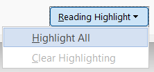 Find and Highlight All in Microsoft Word