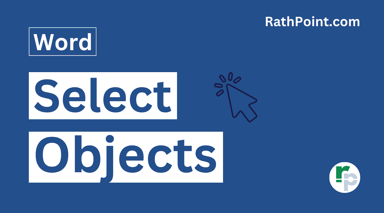 How to Select Objects in Microsoft Word