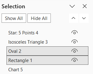 Select Objects in Microsoft Word using Selection Pane