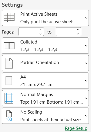 Excel Print Settings Excel Print Settings